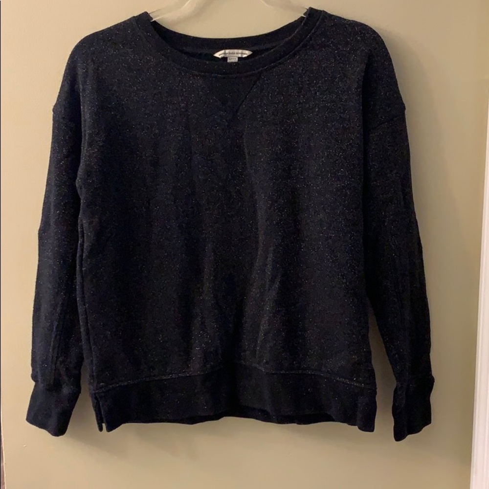 Sparkly black American Eagle sweatshirt
